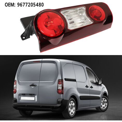 FEU ARRIÈRE DROIT pour CITROEN BERLINGO 2008 2009 2010 2011 2012 - rouge VT759P EUR 72,10