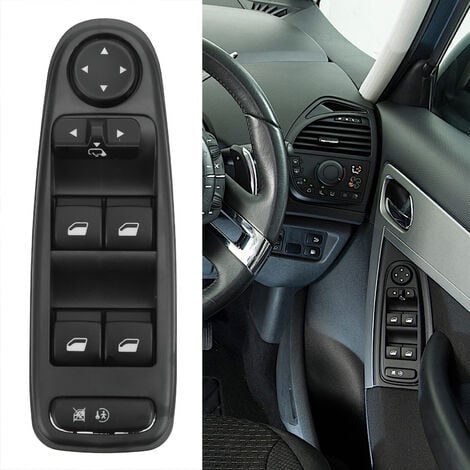 SJLERST Commande Leve Vitre C4 Picasso 6554.YH Commutateur Interrupteur Bouton Lève Vitre Pour Citroen C4 Grand Picasso