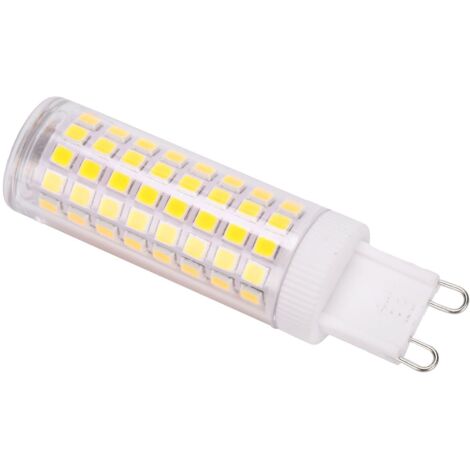 SJLERST Ampoule G9 10W 1000LM 100LED Bi Pin, lampe épis de mas pour lustre 100-240VCold White 6000-6500K