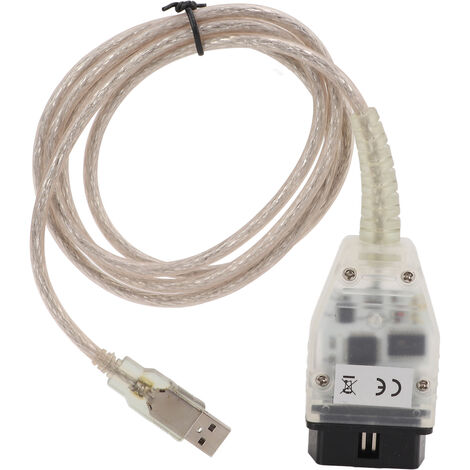 SJLERST Outil de Diagnostic de Balayage K+DCAN OBD2 avec Interface USB et CD de Remplacement pour Série 3 E46 E83 E90