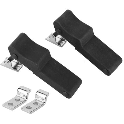 SJLERST 2 pièces support de rangement avant loquet en caoutchouc adapté pour Pola-ris Sportsman 450570850 Touring ETX 7081927 rubber latch