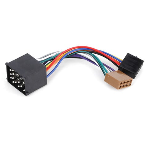 SJLERST Câble adaptateur autoradio ISO avec câble remote pour E36 E46 E39