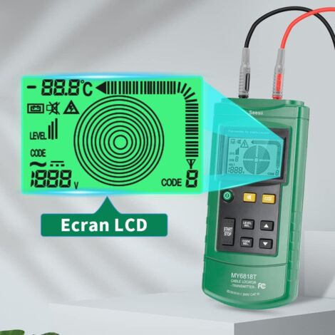 Kit Générateur Audio Détecteur De Câble Électrique RUIZHI - Testeur De Circuit Traceur De Fil Haute Précision 200EP