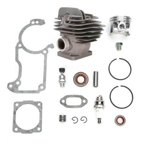 Sjlerst – Kit de piston et cylindre 44,7 mm pour tronçonneuse Stihl 026 MS260 026PRO – Alliage de zinc – Installation facile – Résistance à l'usure