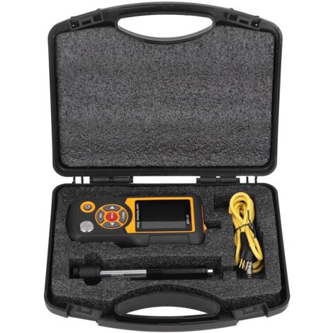 SJLERST Testeur de Dureté Numérique Duromètre Portable Écran Couleur TFT ABS Compteur de Dureté Haute Précision HL/HRA/HRB/HRC/HB/HV/HSD Échelle de Dureté 170HL-960HL(HT-1208)