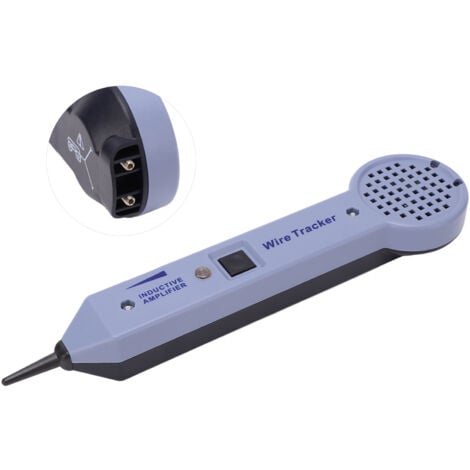 SJLERST Kit de Traceur de Fil 200EP, Testeur de Circuit de Traceur de Fil Réseau Kit de Testeur de Traçage de Câble Impédance D'entrée 100MOhm Audio Amplificateur à Induction Réglable