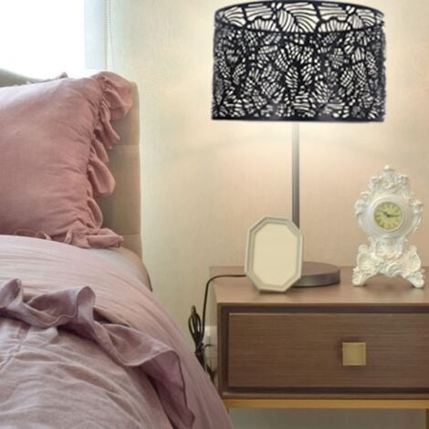 SJLERST Abat-jour moderne de style simple pour la décoration de la maison, adapté pour les ampoules E14 E27