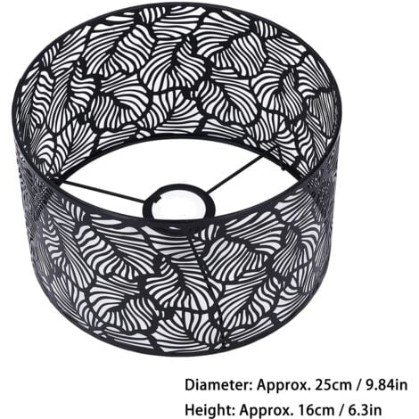 SJLERST Abat-jour moderne de style simple pour la décoration de la maison, adapté pour les ampoules E14 E27