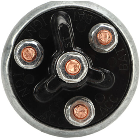Interrupteur d'allumage avec 2 clés 6665606 de remplacement pour chargeurs Bobcat 310313322440530533630631 MT50 MT52 (1/5)