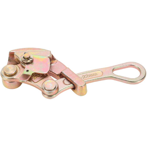 Pince à câble 2 tonnes (4 400 lb), outil de traction et de tension multifonctionnel avec verrou pivotant (2T) pour câbles de 4 à 22 mm