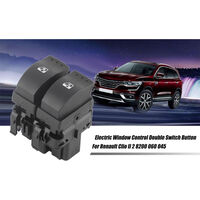 Interrupteur De Vitre électrique Pour Renault Clio II - Commutateur Double Côté Conducteur (conduite à Droite) - Référence 8200 060 045