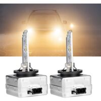 Ampoule LED D3S Ventilée 6500K Pour Phare Xénon - 140W 12V, Blanche, CANBUS, Neuve