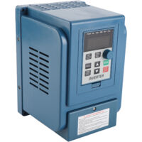 Variateur De Fréquence VEVOR 3 KW 220V – VFD Monophasé/Triphasé Vers Triphasé, Contrôle Moteur CNC Broche