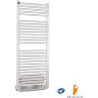 Deltacalor – Sèche-serviette électrique avec soufflant 750W – Programmation hebdomadaire – Mode Boost 2h – Chauffage jusqu'à 20 m² – Dimensions 123x50x14 cm