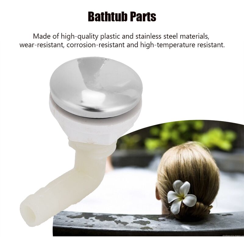 Jeffergarden Accessoire de buse d'air à 9 trous pour baignoire d'hydrothérapie, piscine de printemps, buse d'air de piscine (60‑03) 4