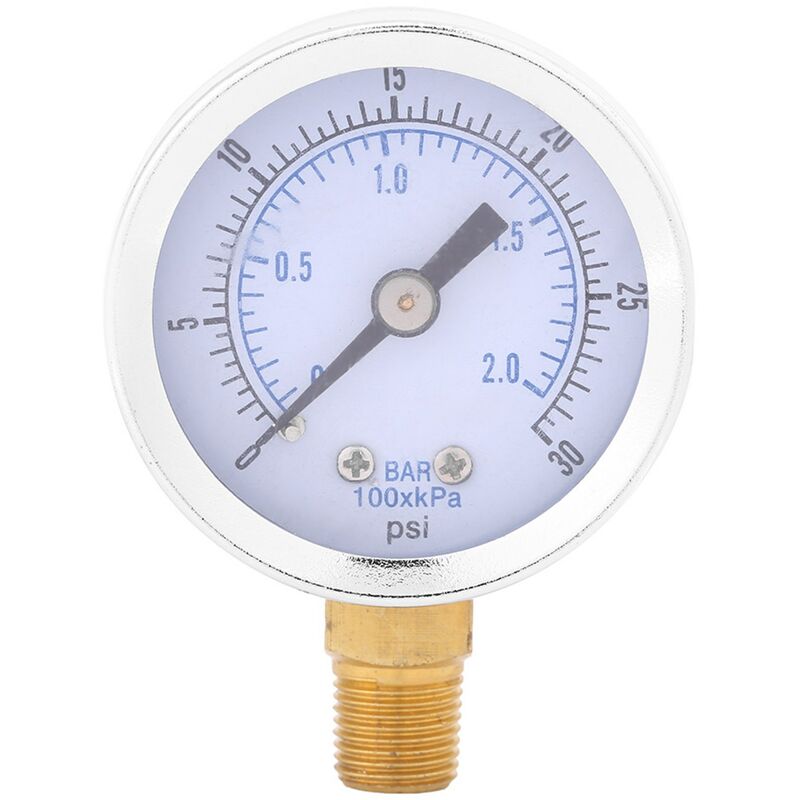 Manomètre pour compresseur Prodif - Diamètre 50 mm - 1/8 - diamètre du  filetage 10 mm