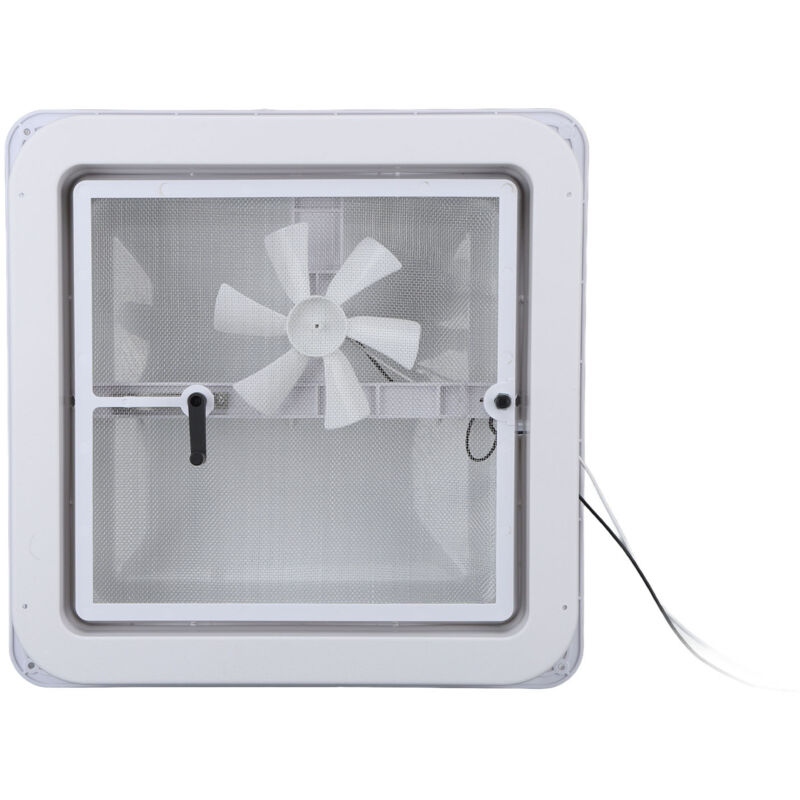 Ventilateur De Toit Solaire UTTASU 200mm - Extracteur D'Air Pour Camping-car, Caravane, Abri De Jardin - Énergie Solaire