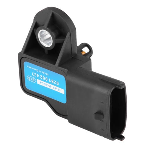 Jeffergarden Capteur de suralimentation Turbo de pression d'air du collecteur de carte pour Vauxhall Opel Fiat 0281002437