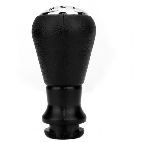 Jeffergarden Pommeau de levier de vitesse 5 vitesses pour Peugeot 106 206 306 406 806 107 avec adaptateur