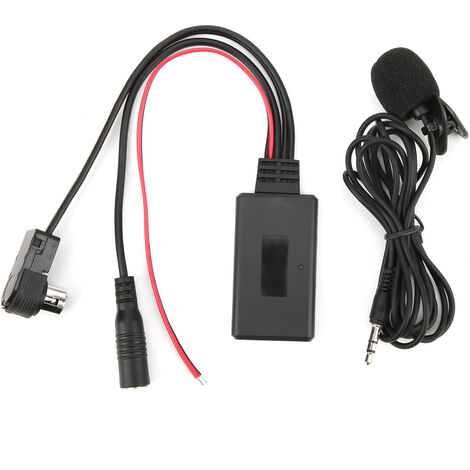 Adaptateur Audio Auxiliaire Bluetooth avec Microphone Compatible