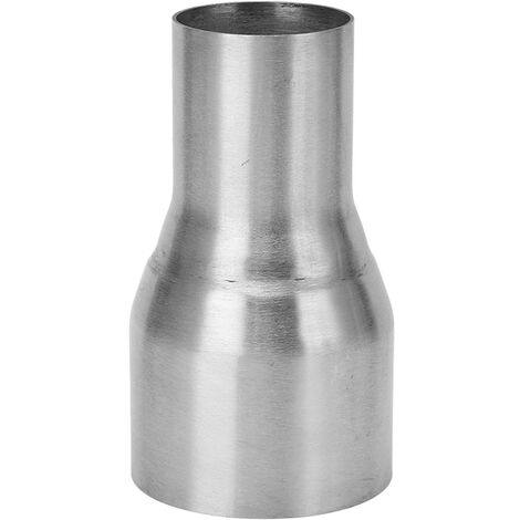 Connecteur Réducteur Échappement 51mm à 76mm - Acier Inoxydable Poli Miroir