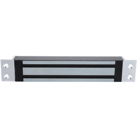 Serrure Électromagnétique Double Porte 12V - Force De Maintien 280Kg - Anodisée - Neuf Origine Chine