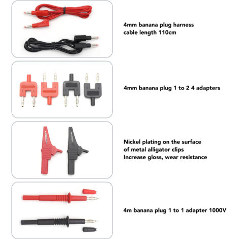 Kit Connecteurs XH 2.54mm - Compatible JST-XH 2-8 Broches - Avec Câble Ruban Et Tubes Thermo