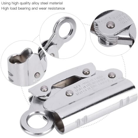Jeffergarden 6KN alliage acier escalade Anti chute équipement autobloquant corde de sécurité de travail aérien outil de Protection Anti-chute