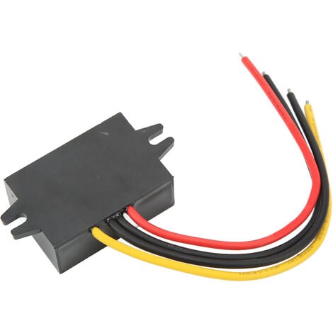 Jeffergarden Régulateur de tension DC 12V24V 9-32V à 12V5A, convertisseur ignifuge étanche