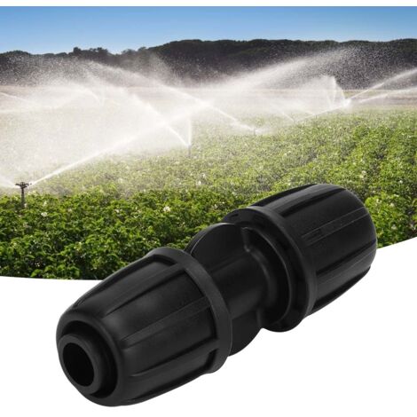 50PCS-Arroseur Goutte-à-goutte De Jardin 1-8 ", Connecteur De Tuyau D