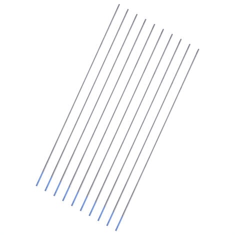 Jeffergarden Électrodes de soudage pointe bleue d'électrode lanthanée pour TIG (1.0150mm)