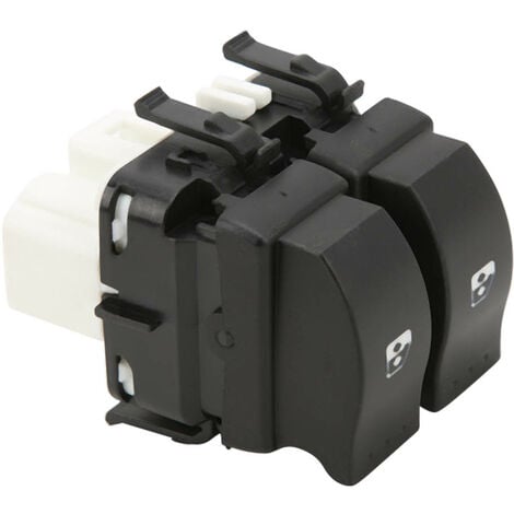 Jeffergarden Interrupteur de fenêtre électrique 8200315042, côté conducteur principal de remplacement pour Scenic II JM0/1 MPV 2003 – 2014