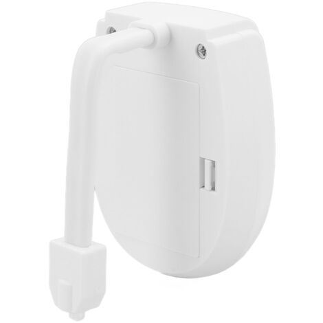 Jeffergarden LED veilleuse de toilette RGB 3 Modes d'éclairage haute sensibilité économie d'énergie lampe de cuvette de toilette suspendue pour salle de bain