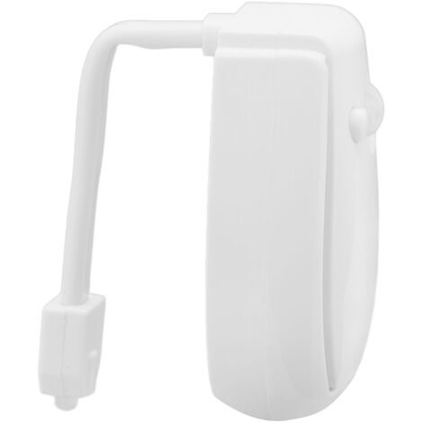 Jeffergarden LED veilleuse de toilette RGB 3 Modes d'éclairage haute sensibilité économie d'énergie lampe de cuvette de toilette suspendue pour salle de bain