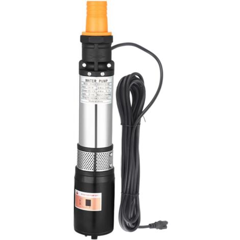 Rosvola – Pompe à eau solaire immergée 180W – Acier inoxydable – Débit max 3 m³/h – Levée max 10m – Compatible irrigation et aquaculture (1/6)