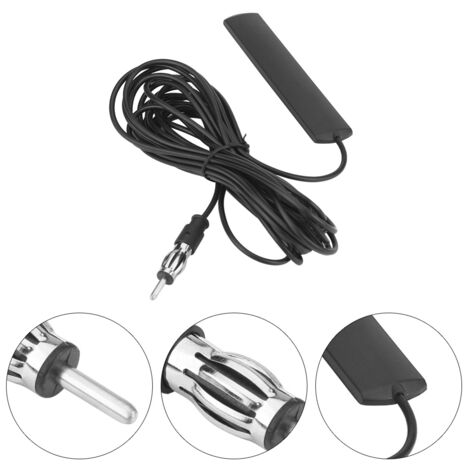 Jeffergarden Antenne radio, réglage gratuit, antenne de voiture à réchauffement rapide facile à utiliser, pour le transport sportif des conducteurs