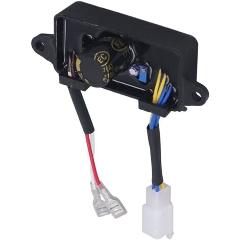 Jeffergarden Régulateur de tension automatique AVR, régulateur de tension de générateur monophasé 220V 380V