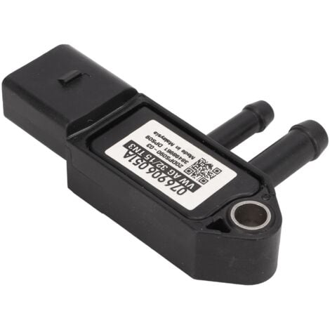 Jeffergarden Capteur de pression différentielle Diesel DPF connecteur 3 broches 076906051A remplacement pour A3 A4 A6 S4 S6