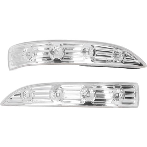 GARRYFIZH Clignotant de rétroviseur, lentille transparente de remplacement pour Hyundai Tucson Ix35 2010 – 2015, 2 pièces