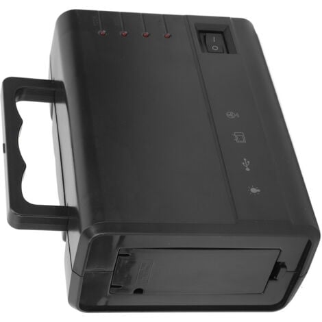 Jeffergarden Centrale électrique Portable 5000mAh, générateur solaire extérieur, batterie externe pour Camping, voyage, fête, prise ue d'urgence 100-240V