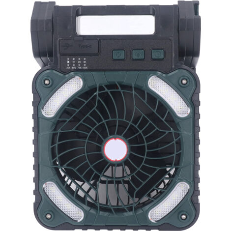 ISAKEN – Mini Ventilateur Portable Avec 4 Vitesses, Rechargeable