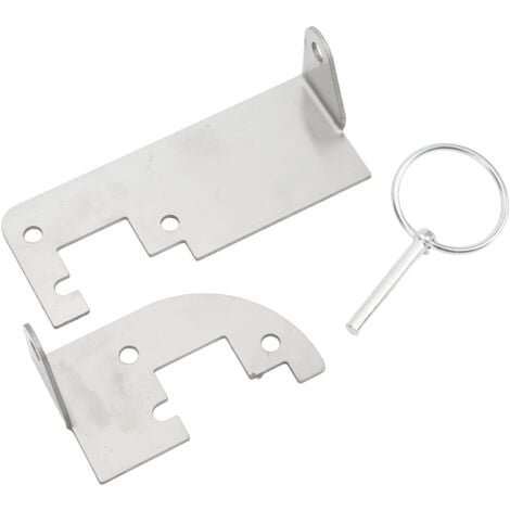 Jeffergarden Protection anti-effraction pour porte de camping-car, dispositif de sécurité antivol de remplacement pour Fiat Ducato 250 290