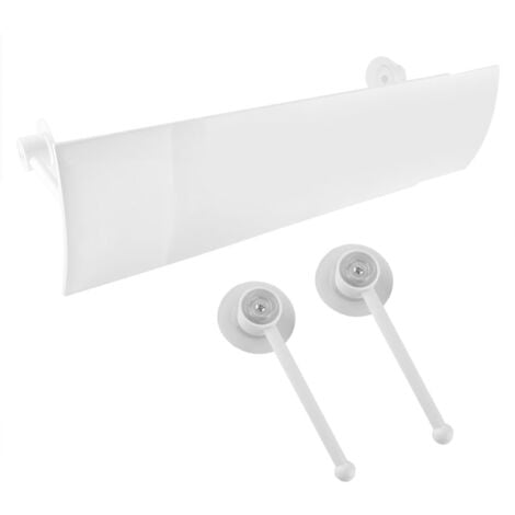 Jeffergarden Déflecteur de vent pour climatiseur Couverture de guide d'air Déflecteur évolutif réglable anti-soufflage direct