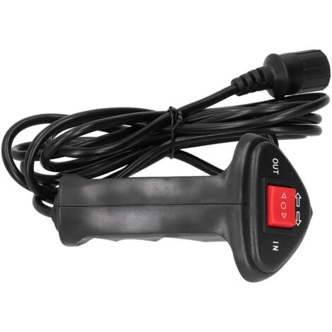 Jeffergarden Télécommande de treuil électrique avec câble de 9,2 pi pour véhicule tout-terrain