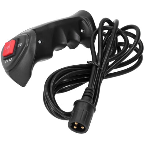 Jeffergarden Télécommande de treuil électrique avec câble de 9,2 pi pour véhicule tout-terrain