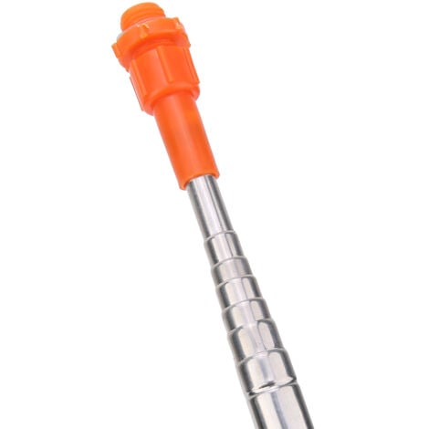Jeffergarden Pistolet Pulvérisateur Gardena, Outil de Pulvérisateur de Tuyau D'extension de Pulvérisation en Acier Inoxydable de 2,6 M pour Espace Vert de Jardin