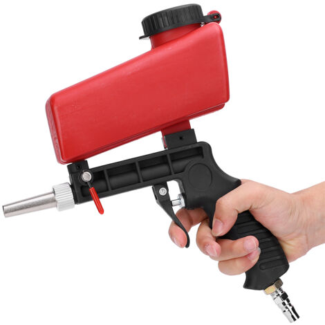 Jeffergarden – Sableuse pneumatique réglable 700ml – Pression 90 PSI – Débit 7 CFM – Pour polissage et dérouillage métal