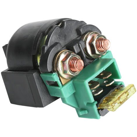 Jeffergarden – Relais de démarreur de moto – Remplacement pour GY6, 250CC, CF 250, CH250, CH125, CF 188, ATV – Installation plug and play