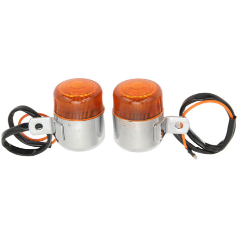 GARRYFIZH 1 paire de clignotants de moto 6V, élégants et robustes, haute luminosité, indicateurs de clignotants pour Dax CF50 CF70 CT70 ST50 ST70