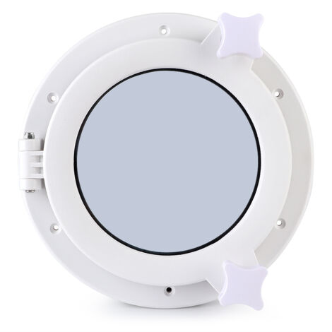 Jeffergarden Hublot rond de 215 mm allumant les hublots de fenêtre de trappe de yacht de RV de ventilation